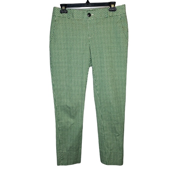 Banana Republic Green Straight Leg Pants - Picture 1 of 9